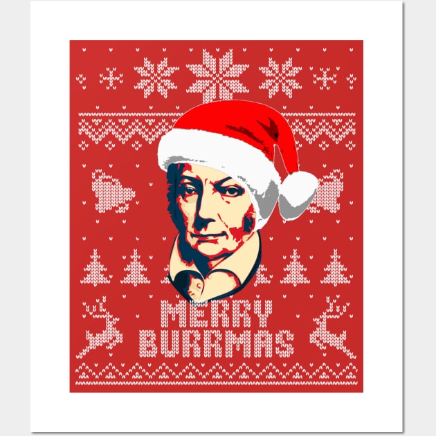 Aaron Burr Merry burrmas Wall Art by Nerd_art